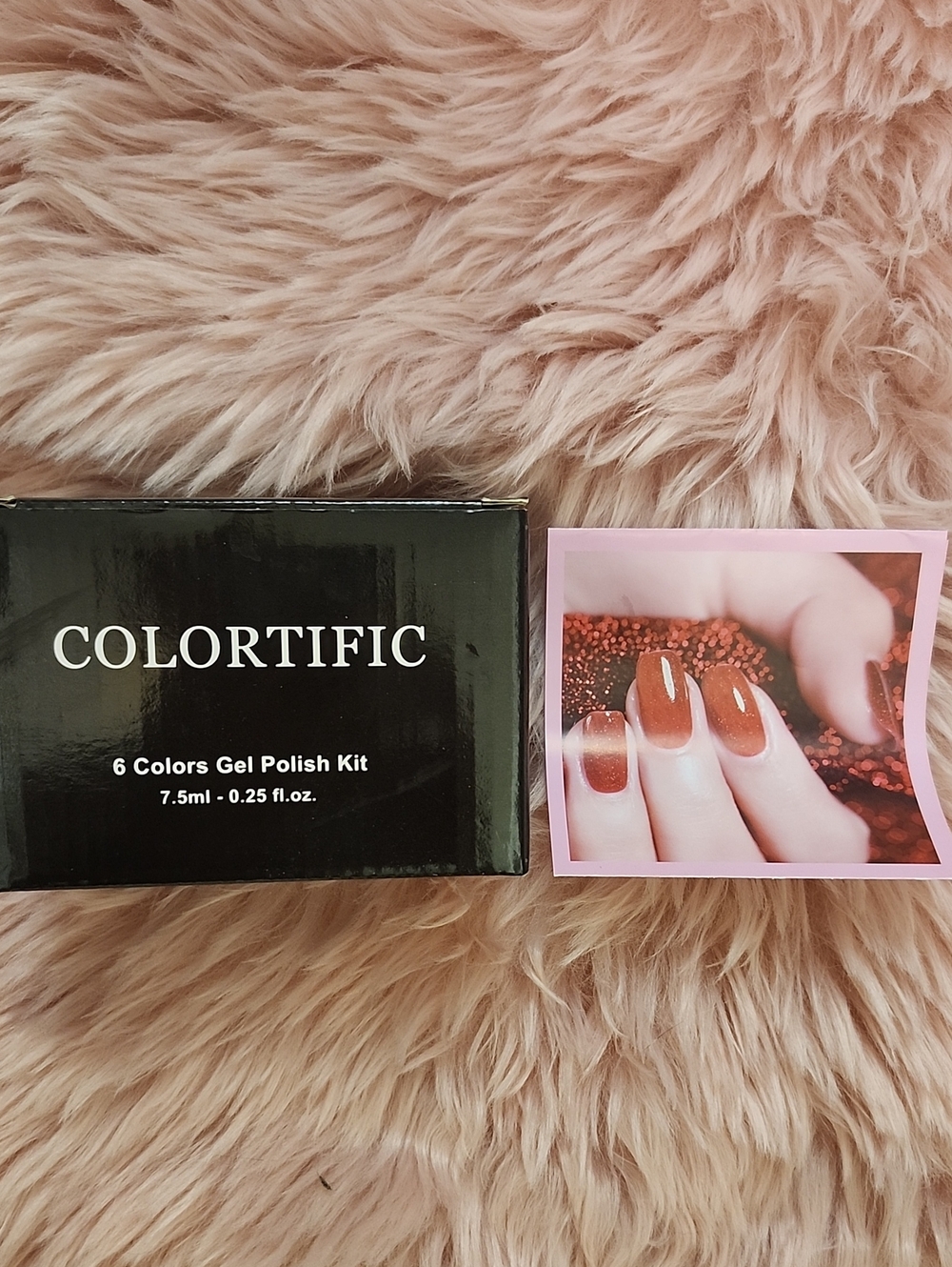 Brand New COLORTIFIC 6 COLORS GEL POLJSH KIT